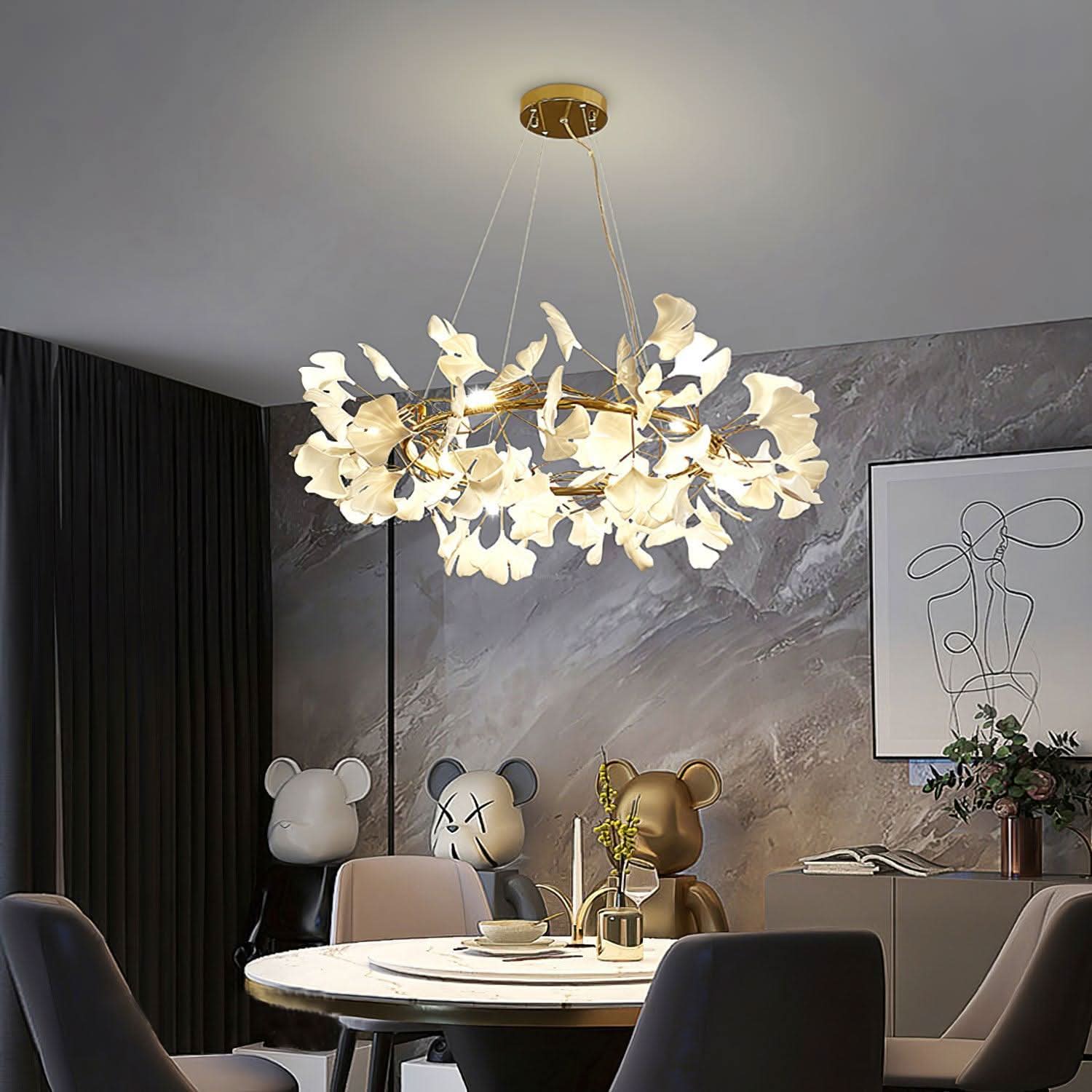 Gingko Chandelier Style O - Luxehomezone