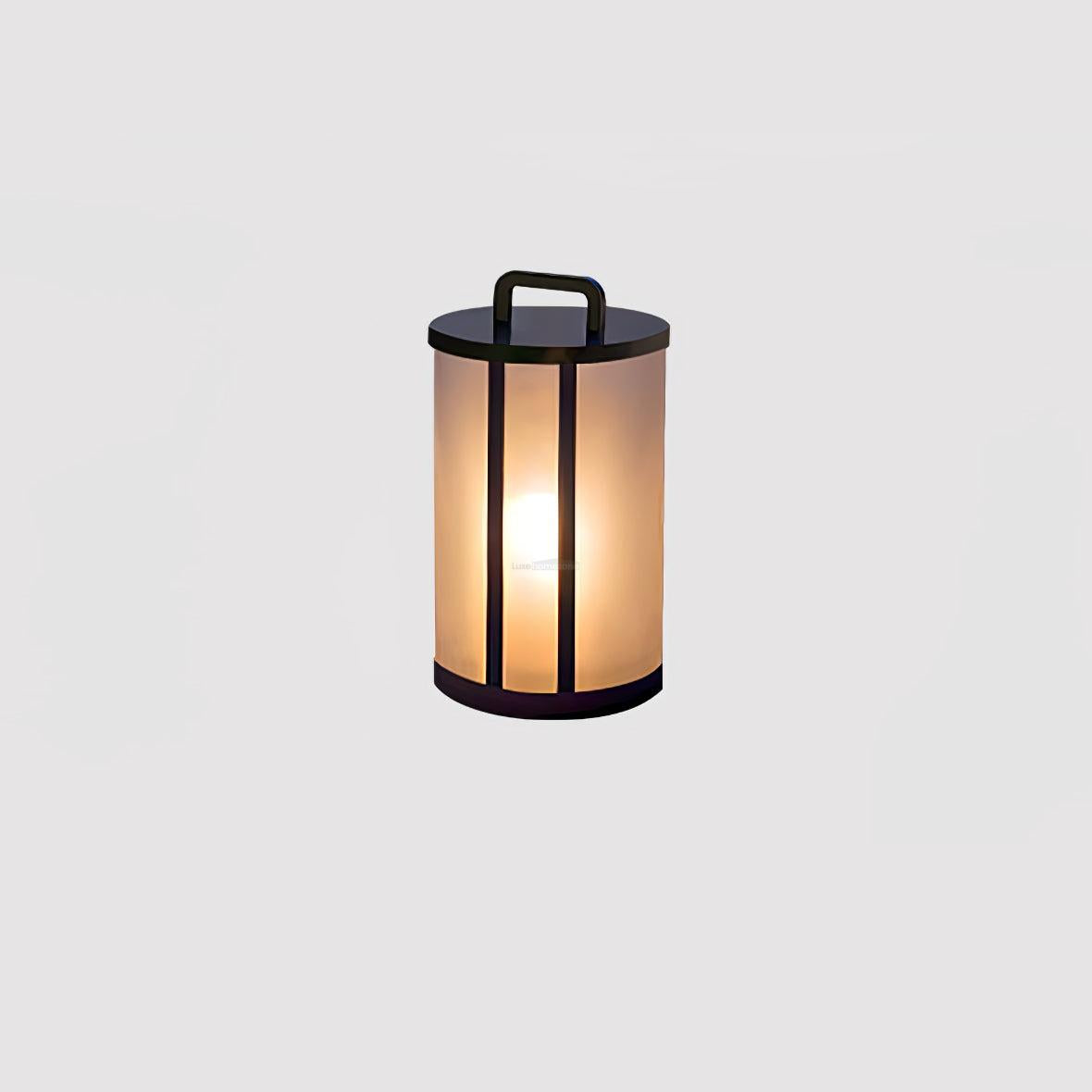 Round Pillar Acrylic Lantern Lamp for Outdoor - Luxehomezone