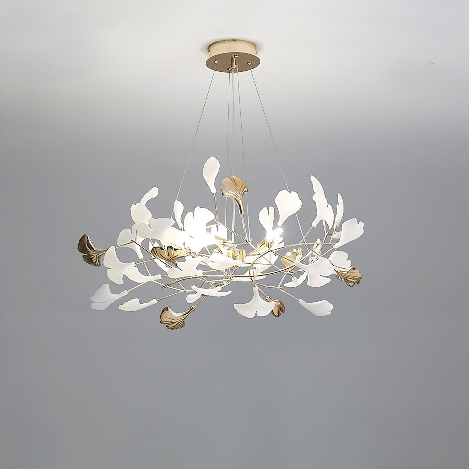 Gingko Chandelier Style R - Gingko, Gingko Chandelier-1-Luxehomezone
