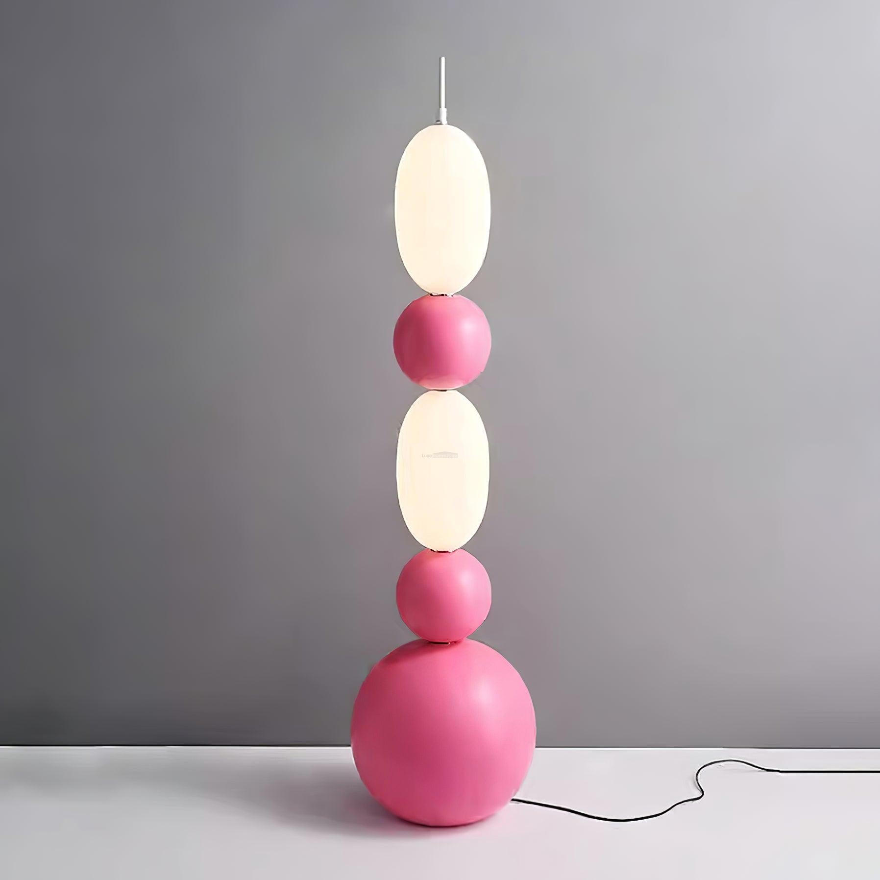 Bola Floor Lamp  ∅ 15.7″ - Lava-1-Luxehomezone