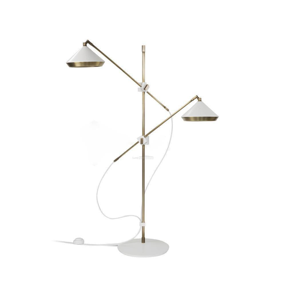 Shear Floor Lamp ∅ 26″ - Luxehomezone