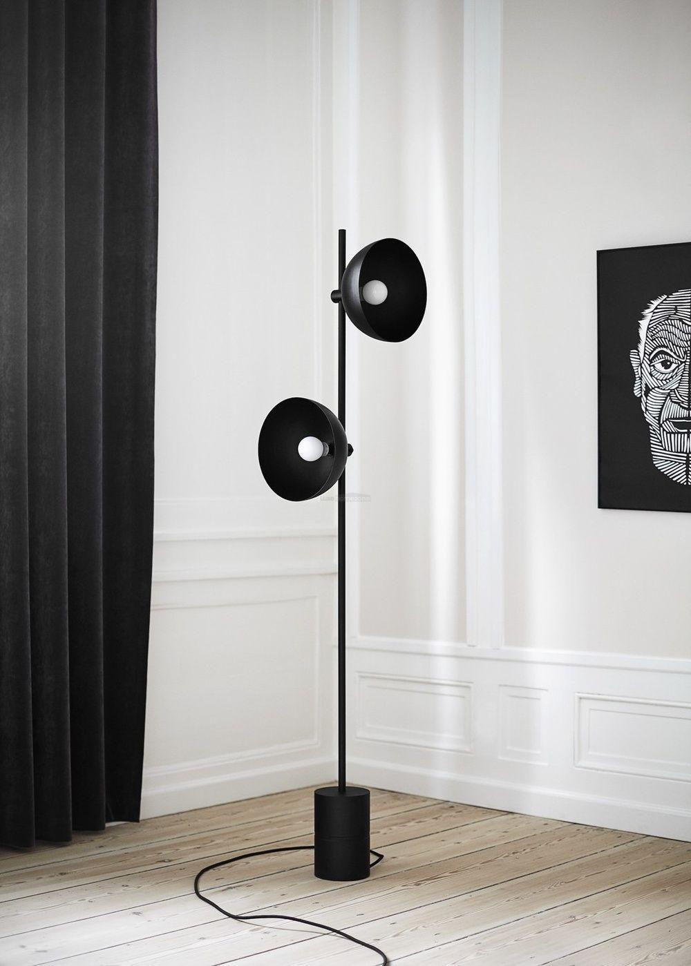 Studio Floor Lamp  ∅ 10" - Luxehomezone