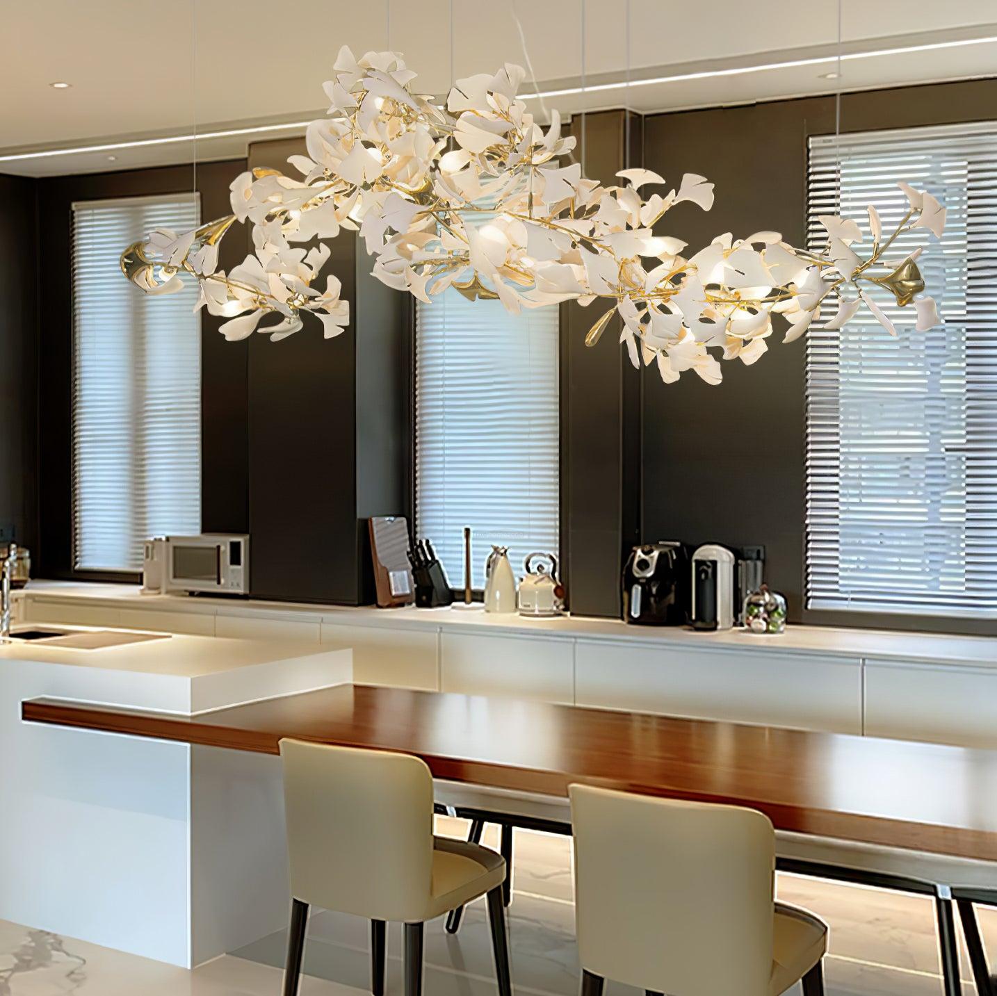 Gingko Chandelier Style K - Gingko, Gingko Chandelier-1-Luxehomezone