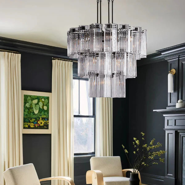 Delsie Round Chandelier 38"