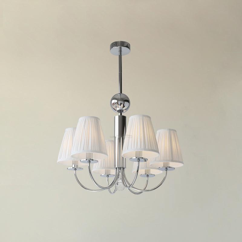 Simplicity Chrome Chandelier Φ 19.7″ - Variety-1-Luxehomezone