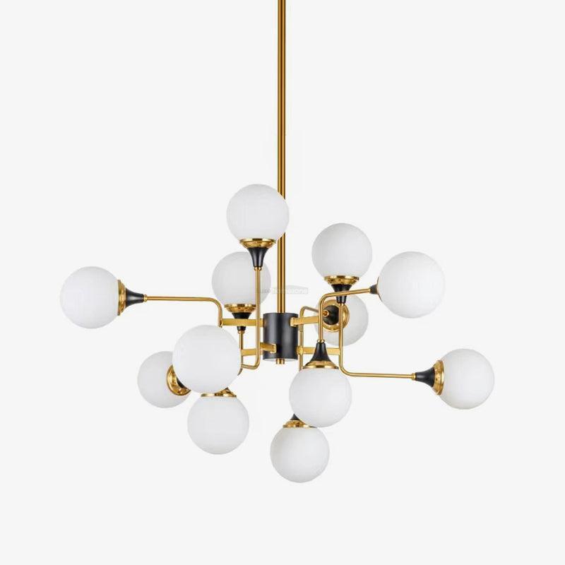 Stilnovo Chandelier with 12/16/24 heads - Frown-1-Luxehomezone