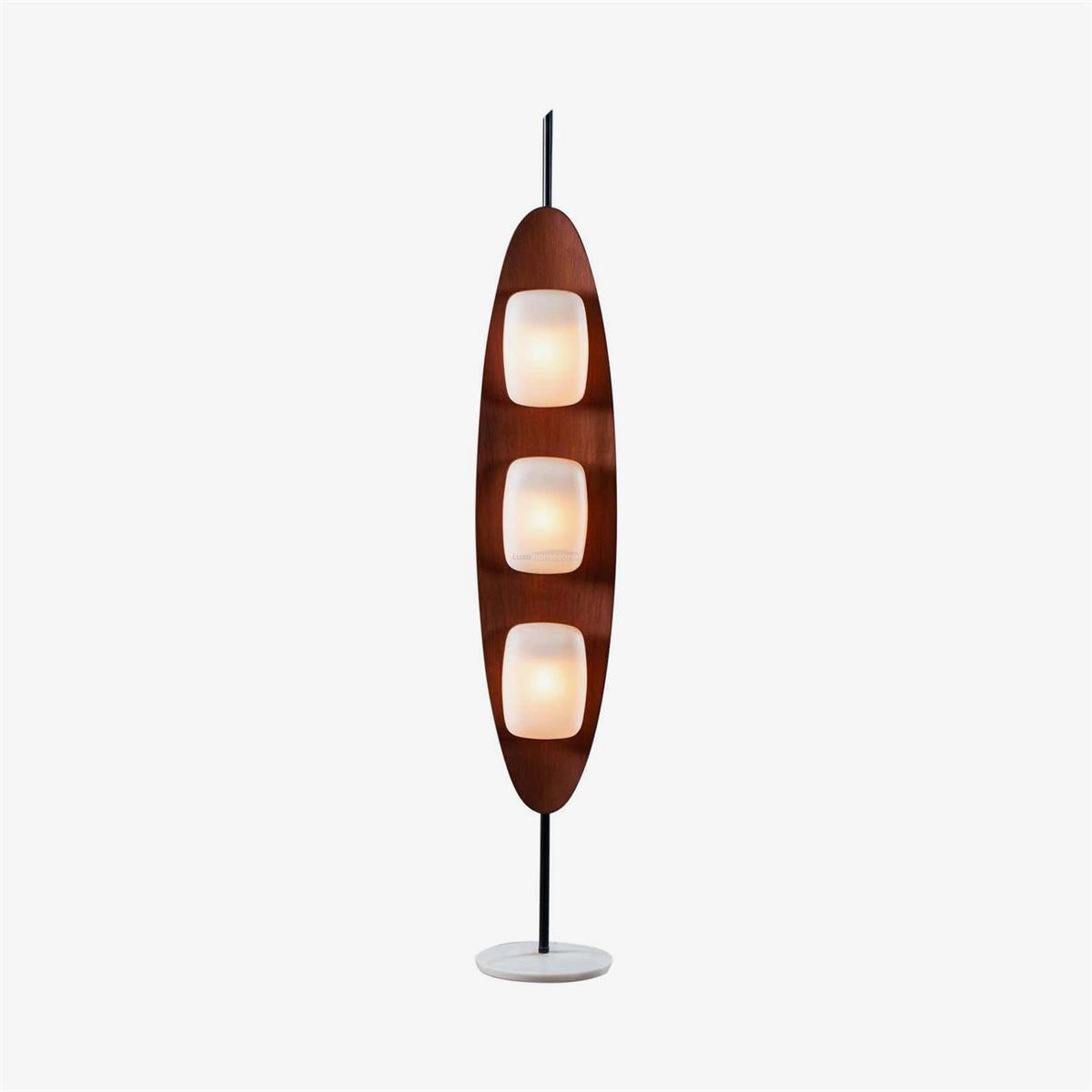 Surfboard Floor Lamp  ∅ 11.8″ - Pillar-1-Luxehomezone