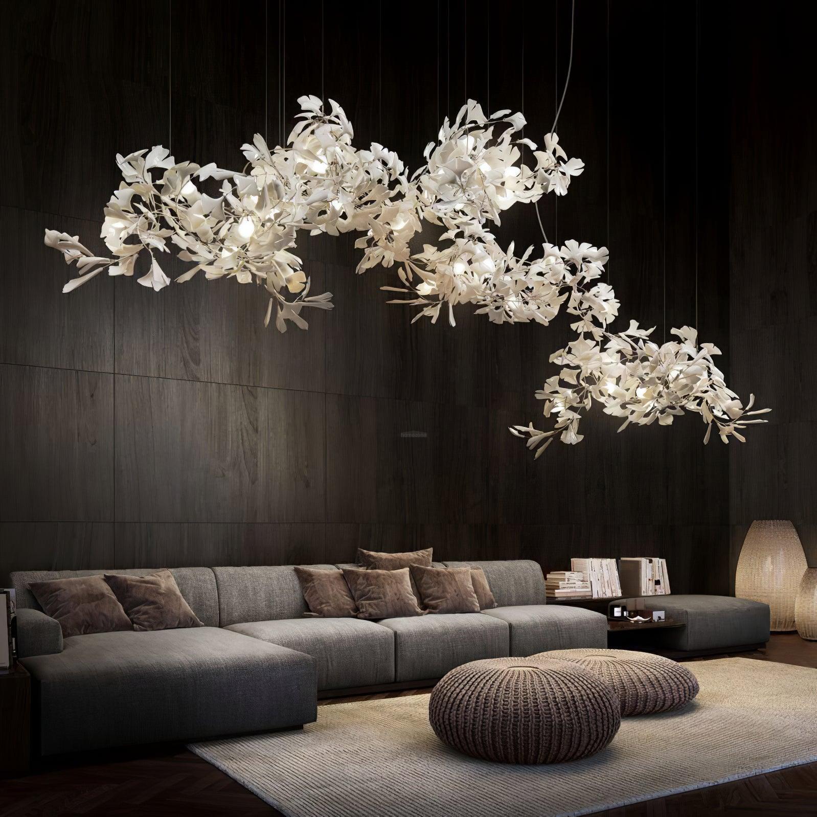 Gingko Chandelier Style C - Gingko, Gingko Chandelier-1-Luxehomezone