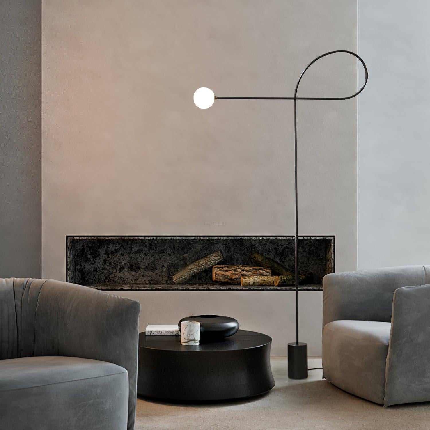 Arcane Orb Floor Lamp ∅ 39.4″ - Mini-1-Luxehomezone
