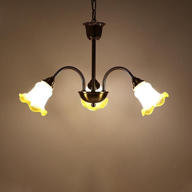 Morning Glory Chandelier ∅ 24.4″ - Zahara-1-Luxehomezone