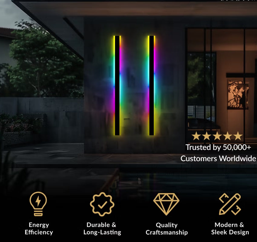 Harper Waterproof RGB Outdoor Wall Lights