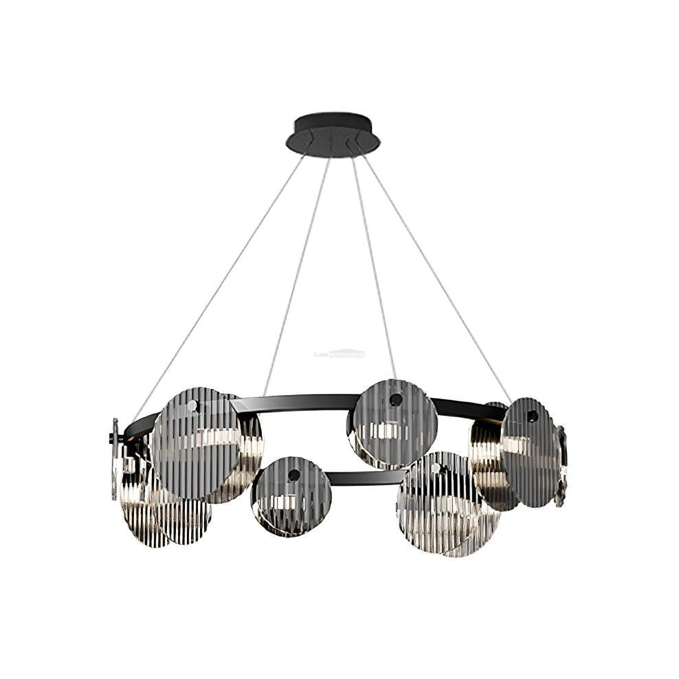 Foliole Chandelier with 6/8 heads - Cylinder-1-Luxehomezone