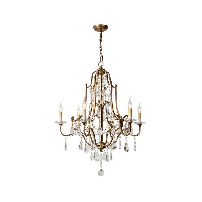 Candle Style Valentina Chandelier with 4/6/12/15 heads - Candle-1-Luxehomezone