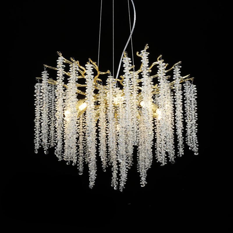 Albero Crystal Chandelier with 8/10/14 heads - Branch-1-Luxehomezone