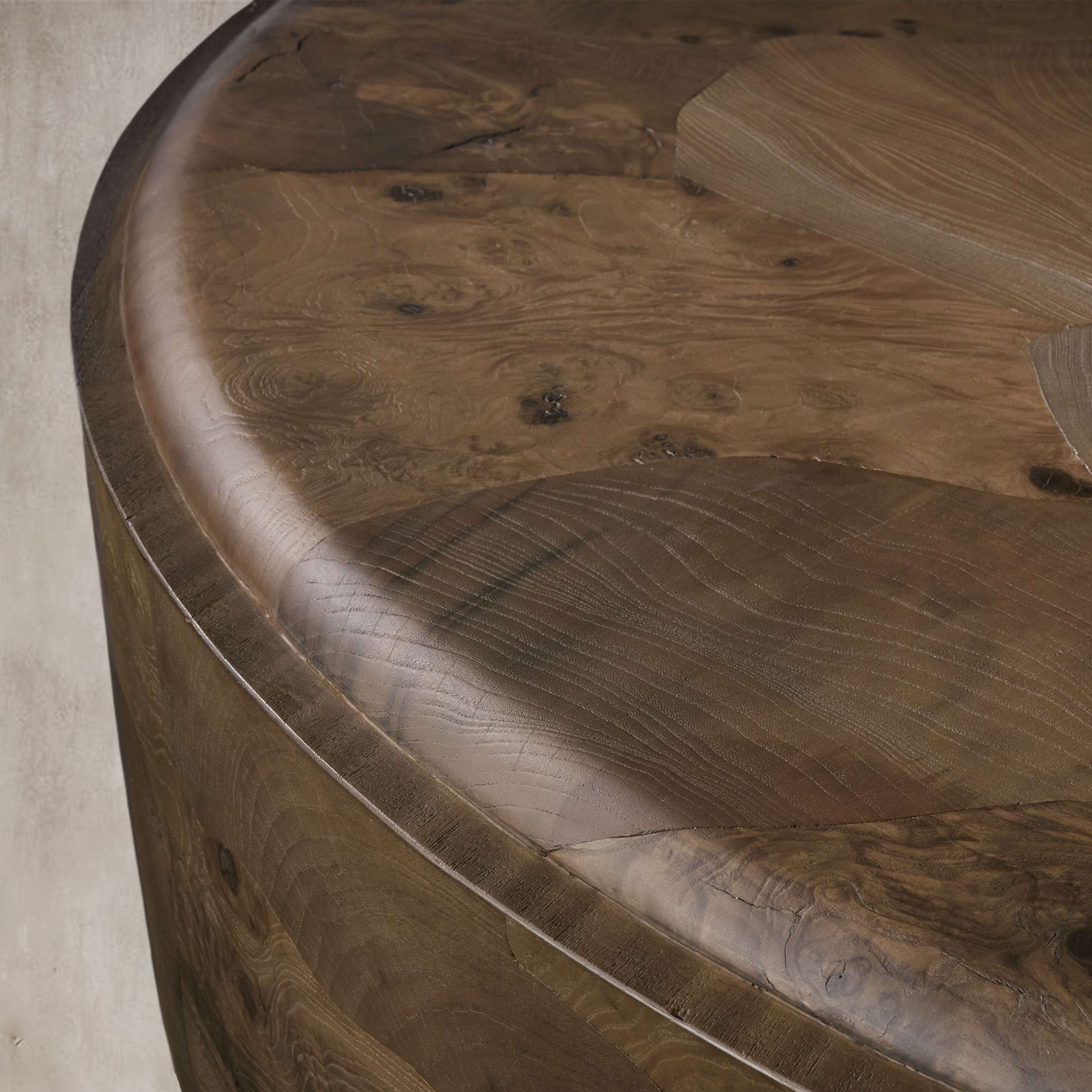 Pola Round Plinth Coffee Table