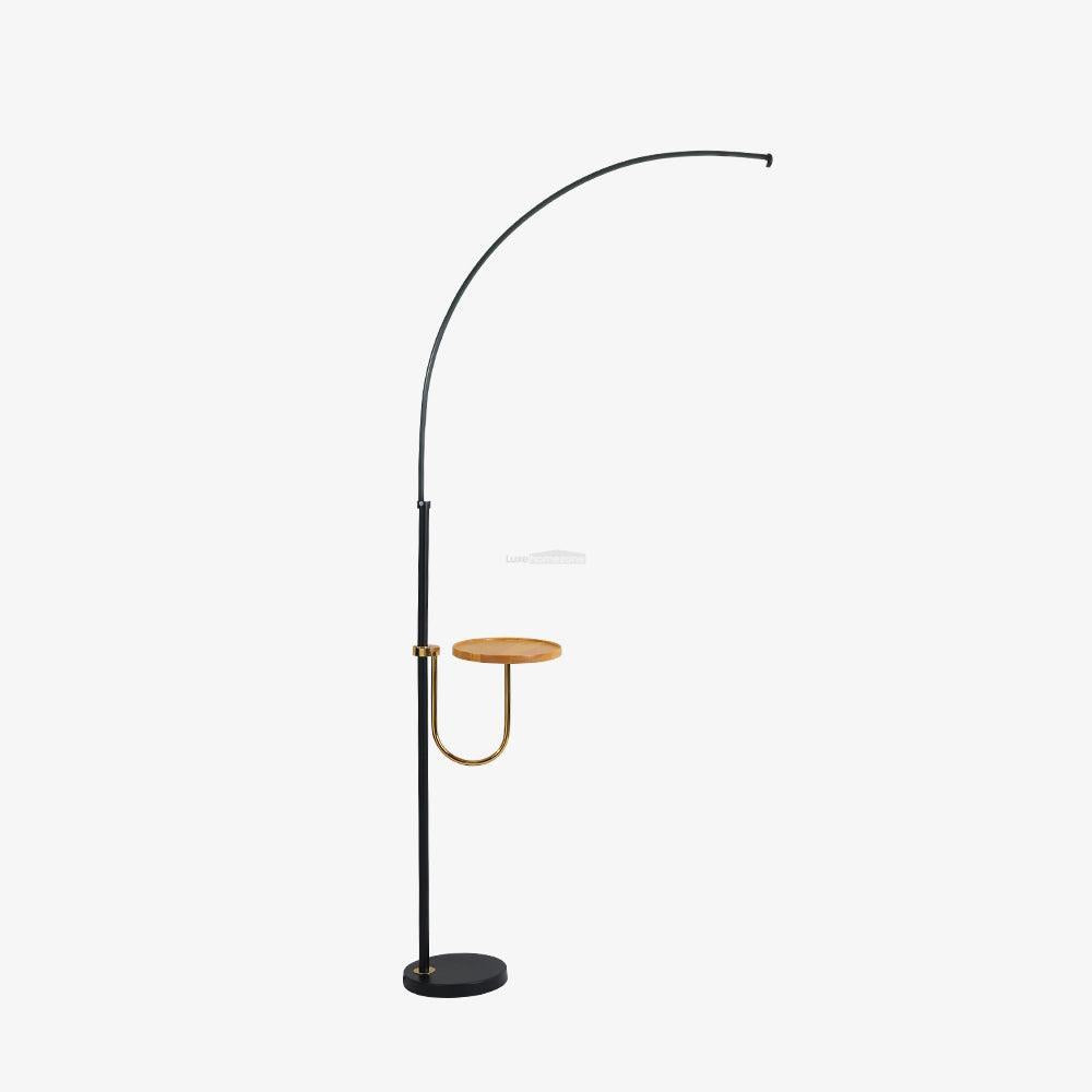 Nordic Arc Floor Lamp L 23.6″ - Bent-1-Luxehomezone