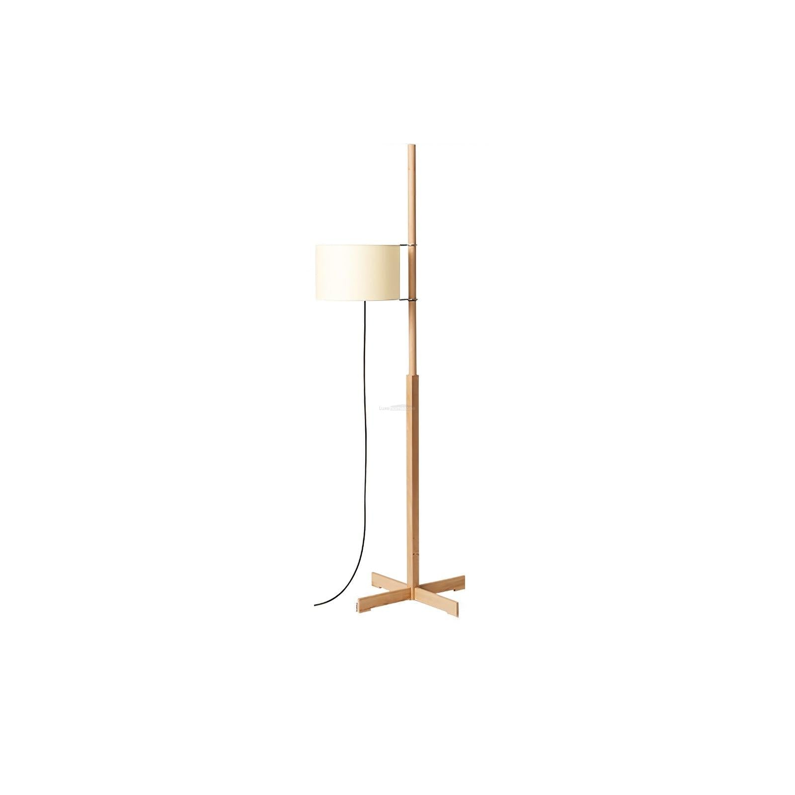 Svelte Silhouette Floor Light - Wood-1-Luxehomezone