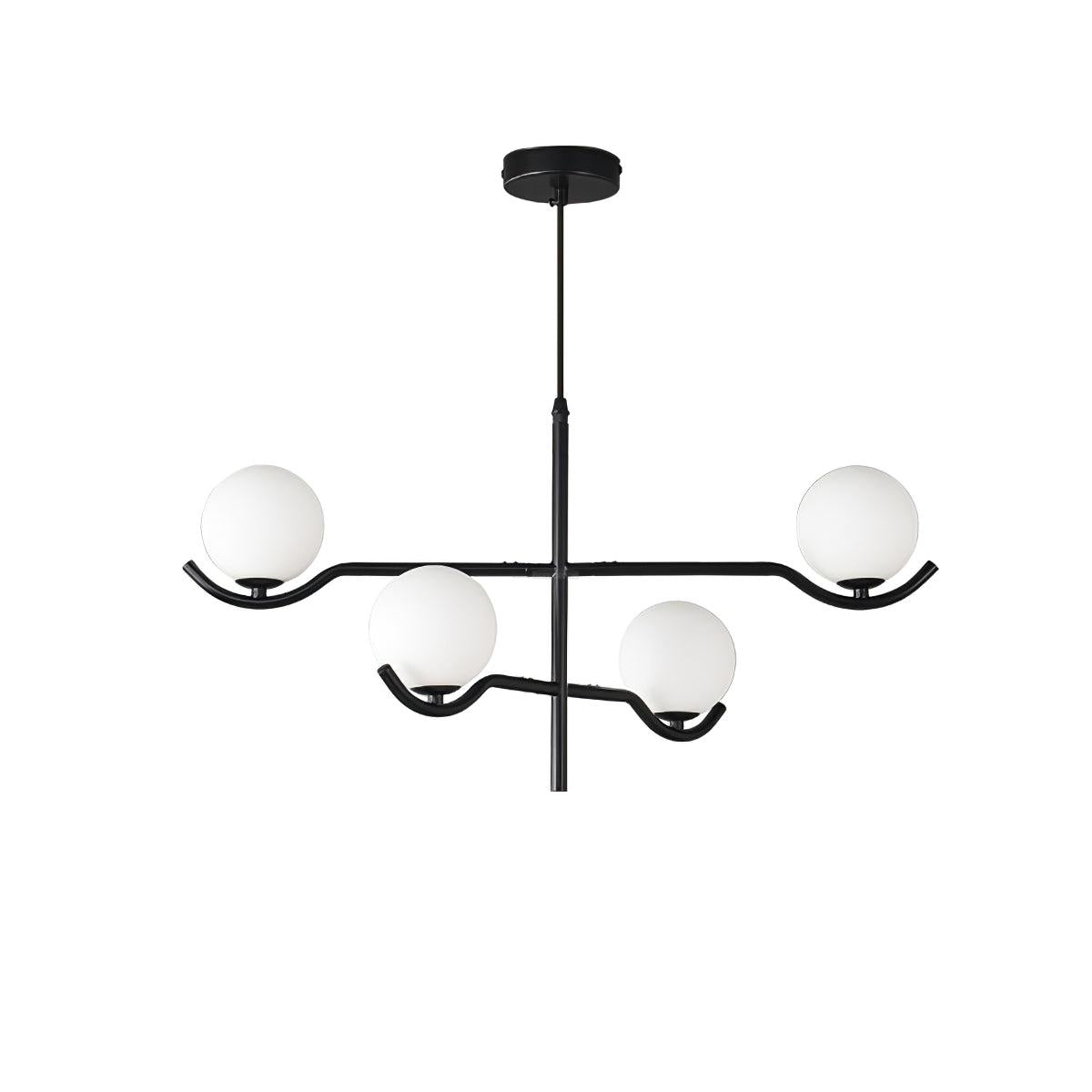 Doris Chandelier with 4/6 heads - Frown-1-Luxehomezone