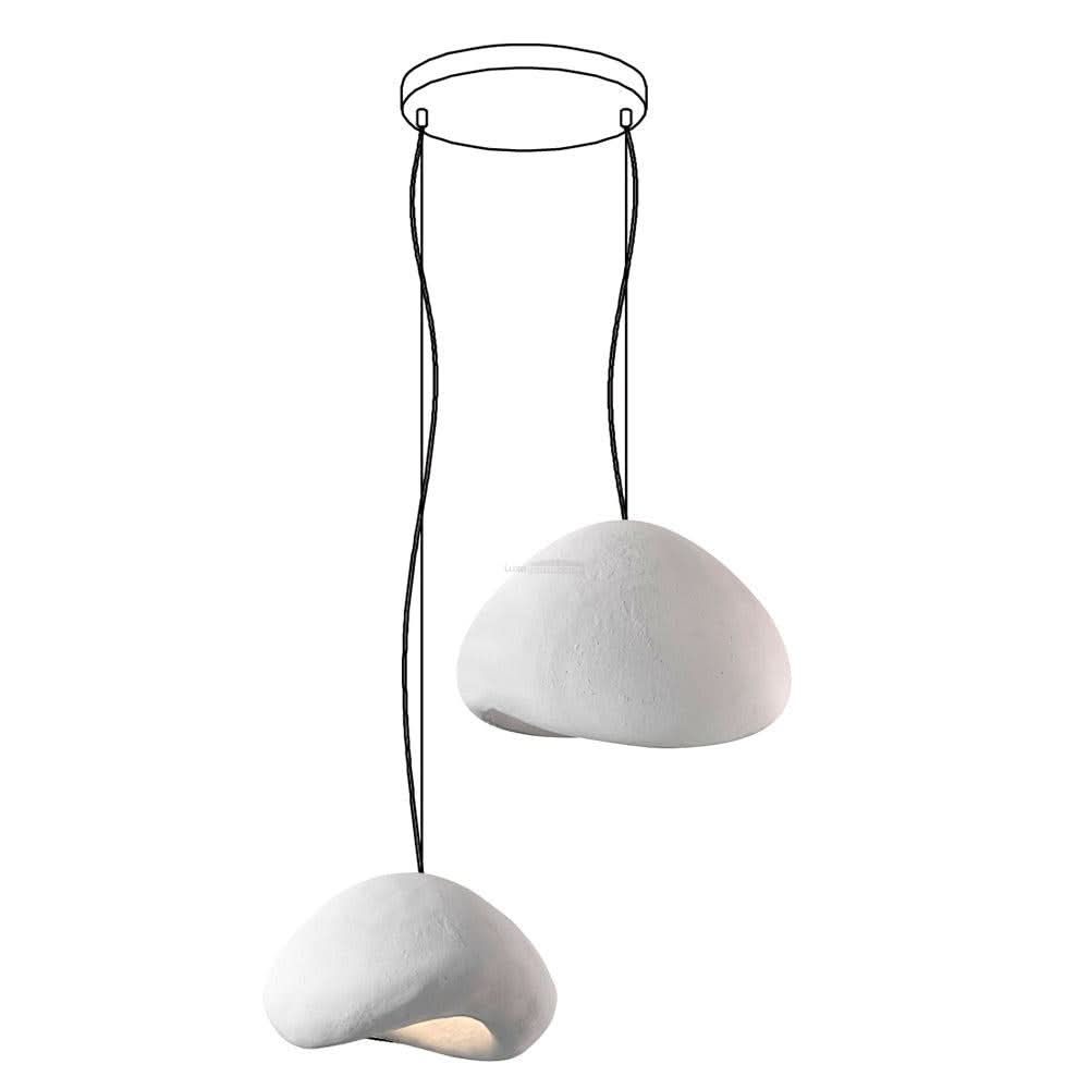 Khmara Chandelier with Rough Combination Type A - Luxehomezone