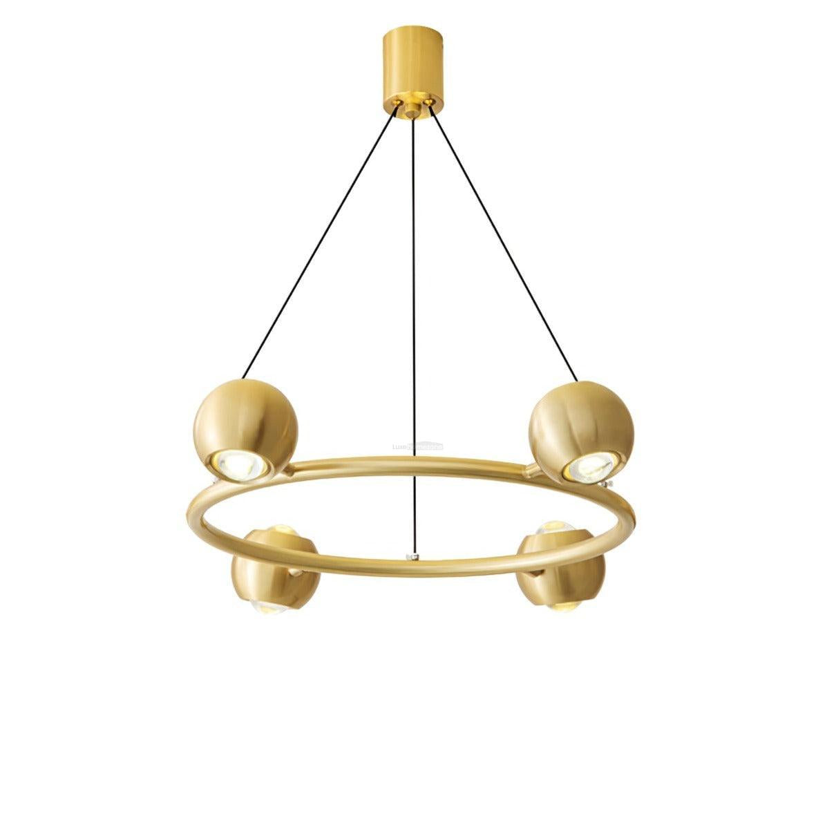 Callisto Chandelier ∅ 21.7″ - Marshmallow-1-Luxehomezone