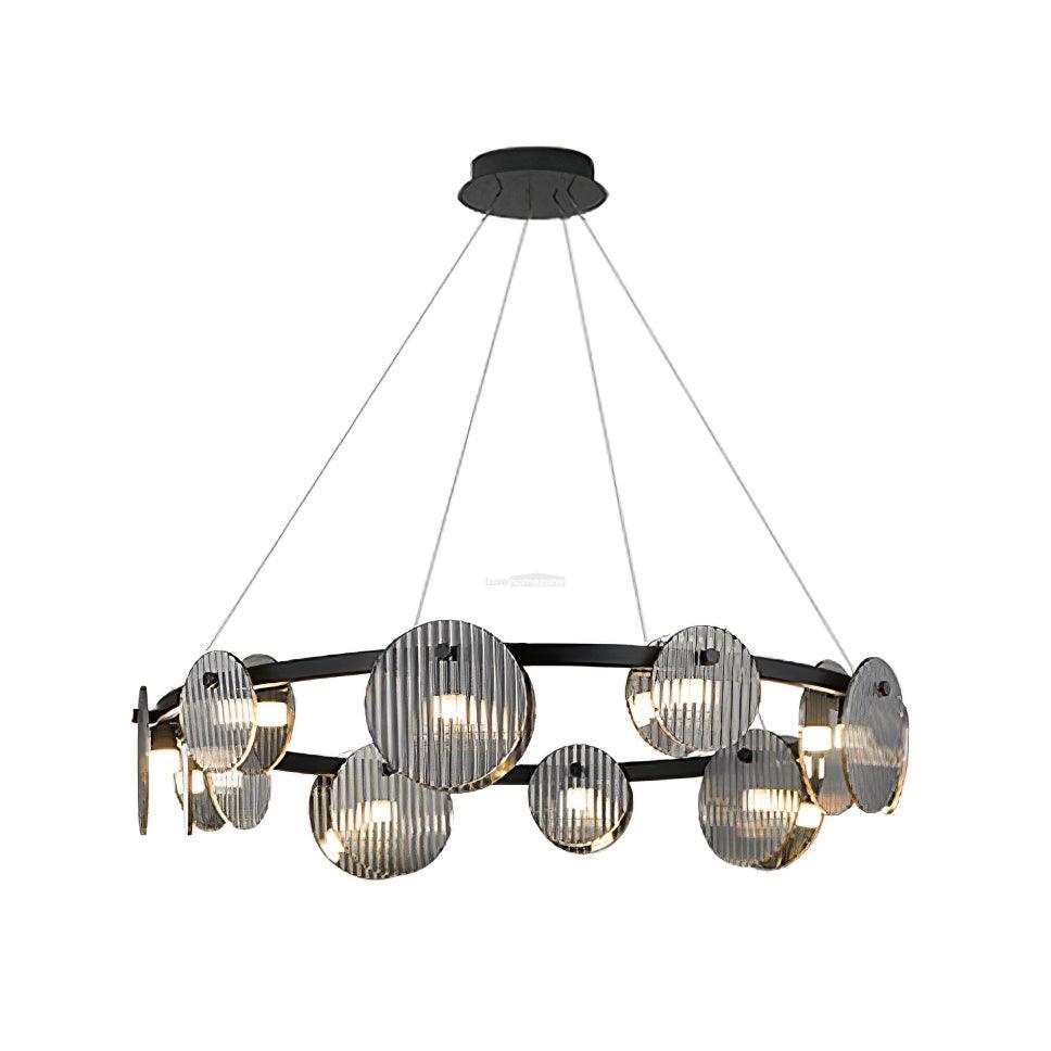 Foliole Chandelier with 6/8 heads - Cylinder-1-Luxehomezone