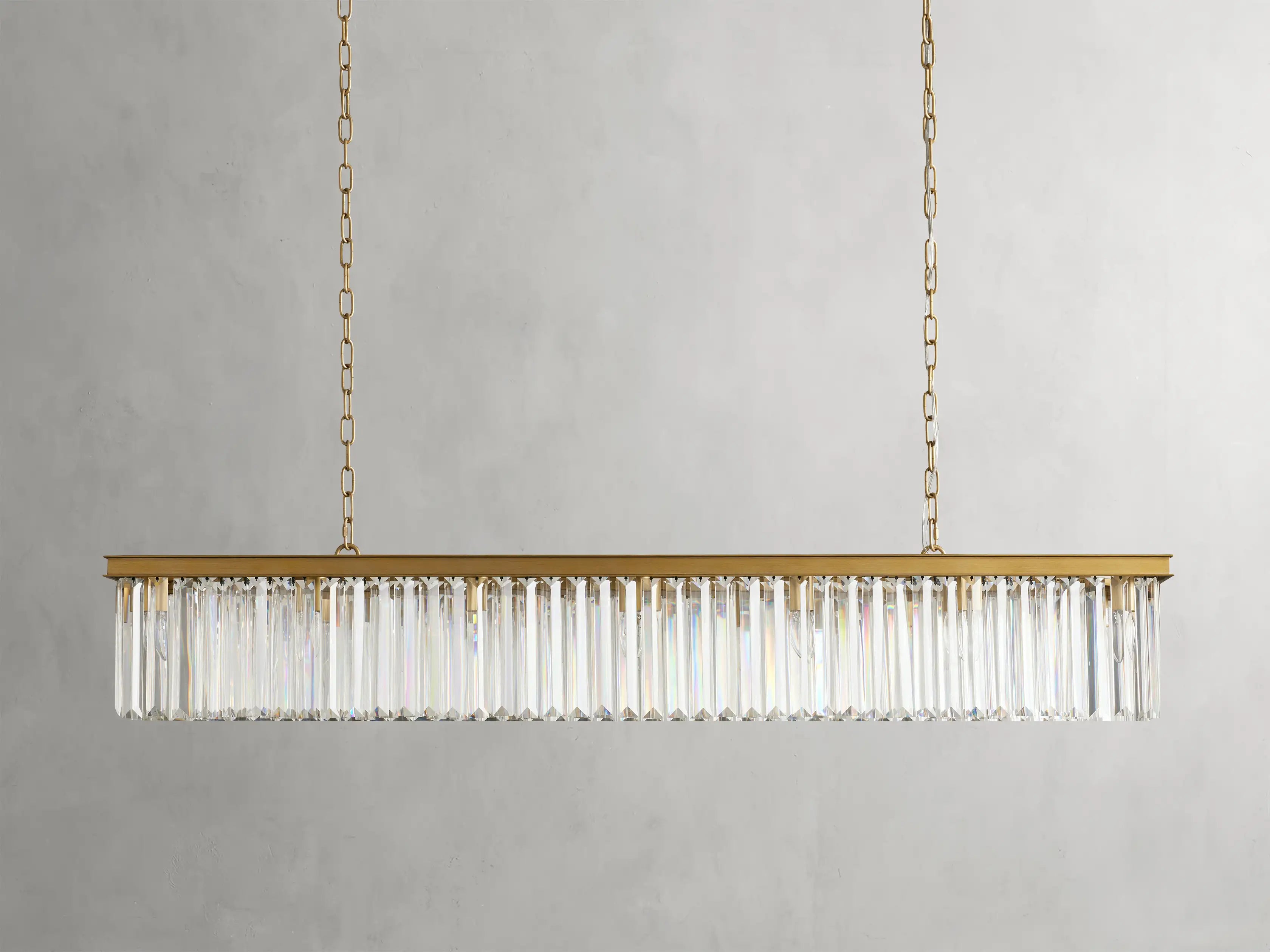 Leyland Rectangular Chandelier 60"