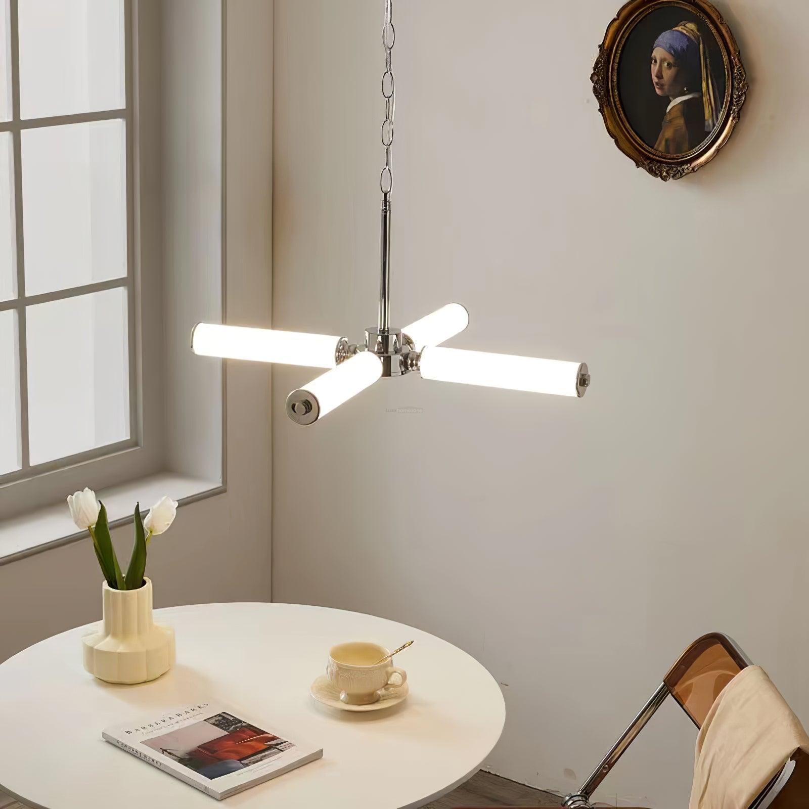 Huntington LED Chandelier ∅ 23.6″ - Tube-1-Luxehomezone