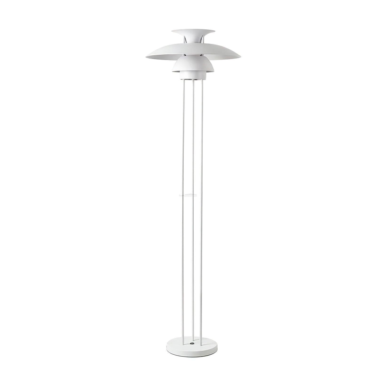 Henningsen Floor Lamp  ∅ 18.1″ - Geometry-1-Luxehomezone