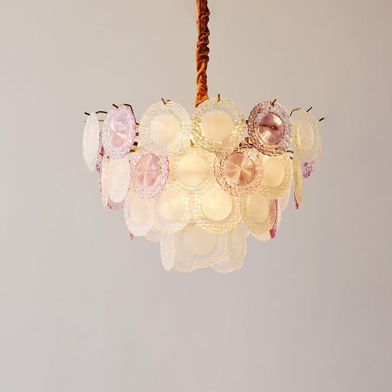 Rainbow Chandelier with Round/Long canopy - Luxehomezone