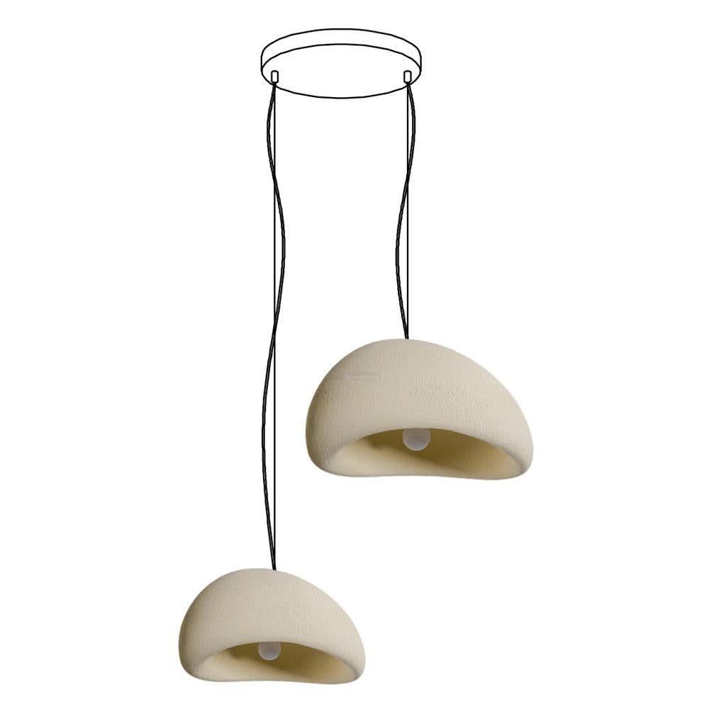 Khmara Chandelier with Rough Combination Type A - Luxehomezone