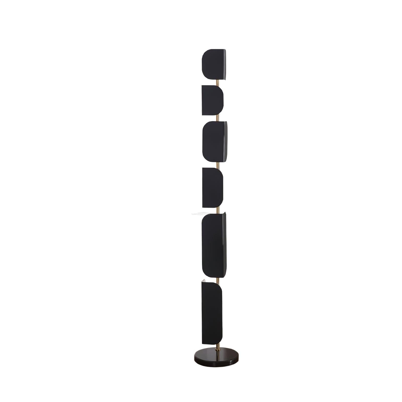 Leagan Floor Lamp  ∅ 11.8″ - Pillar-1-Luxehomezone