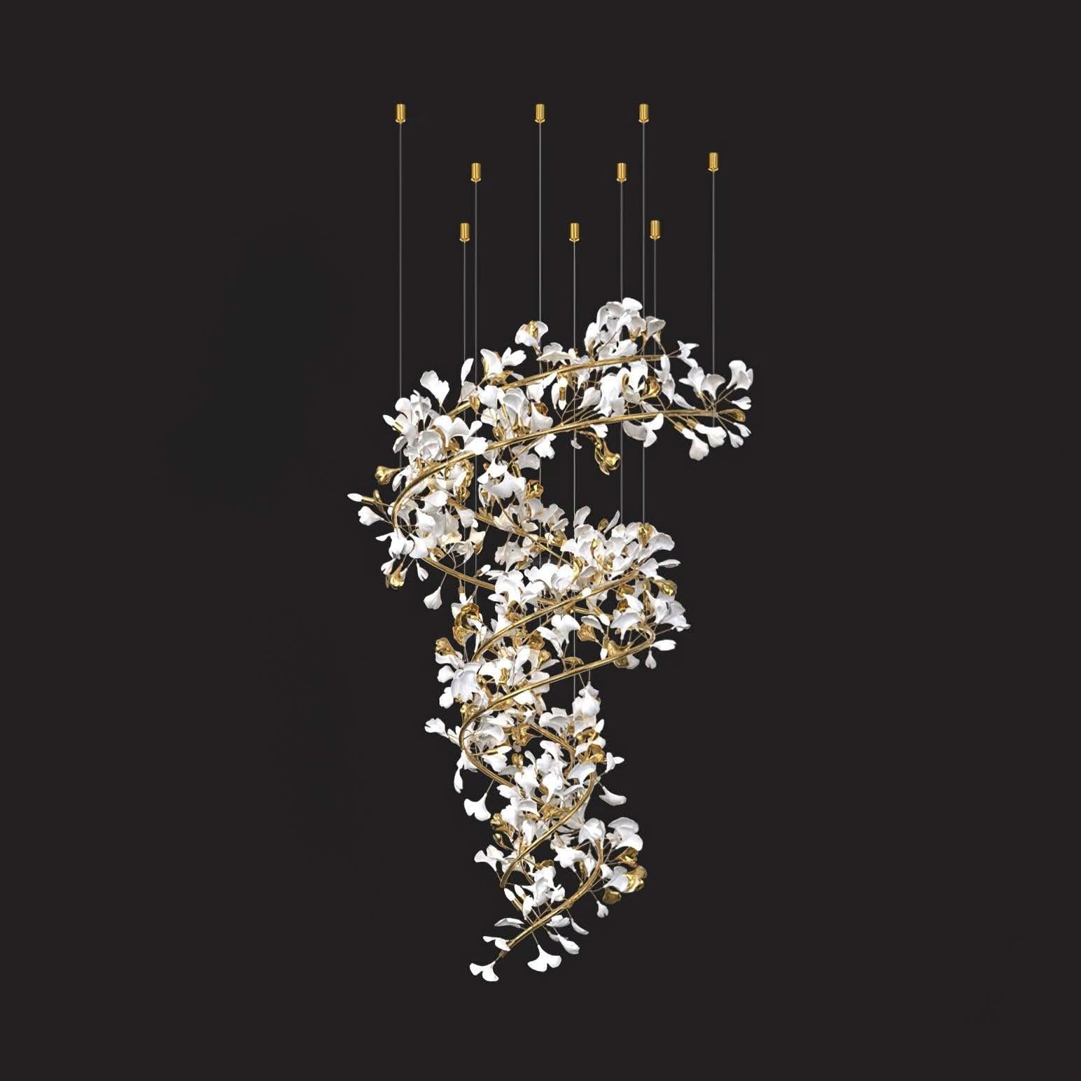 Gingko Chandelier Style Q - Luxehomezone