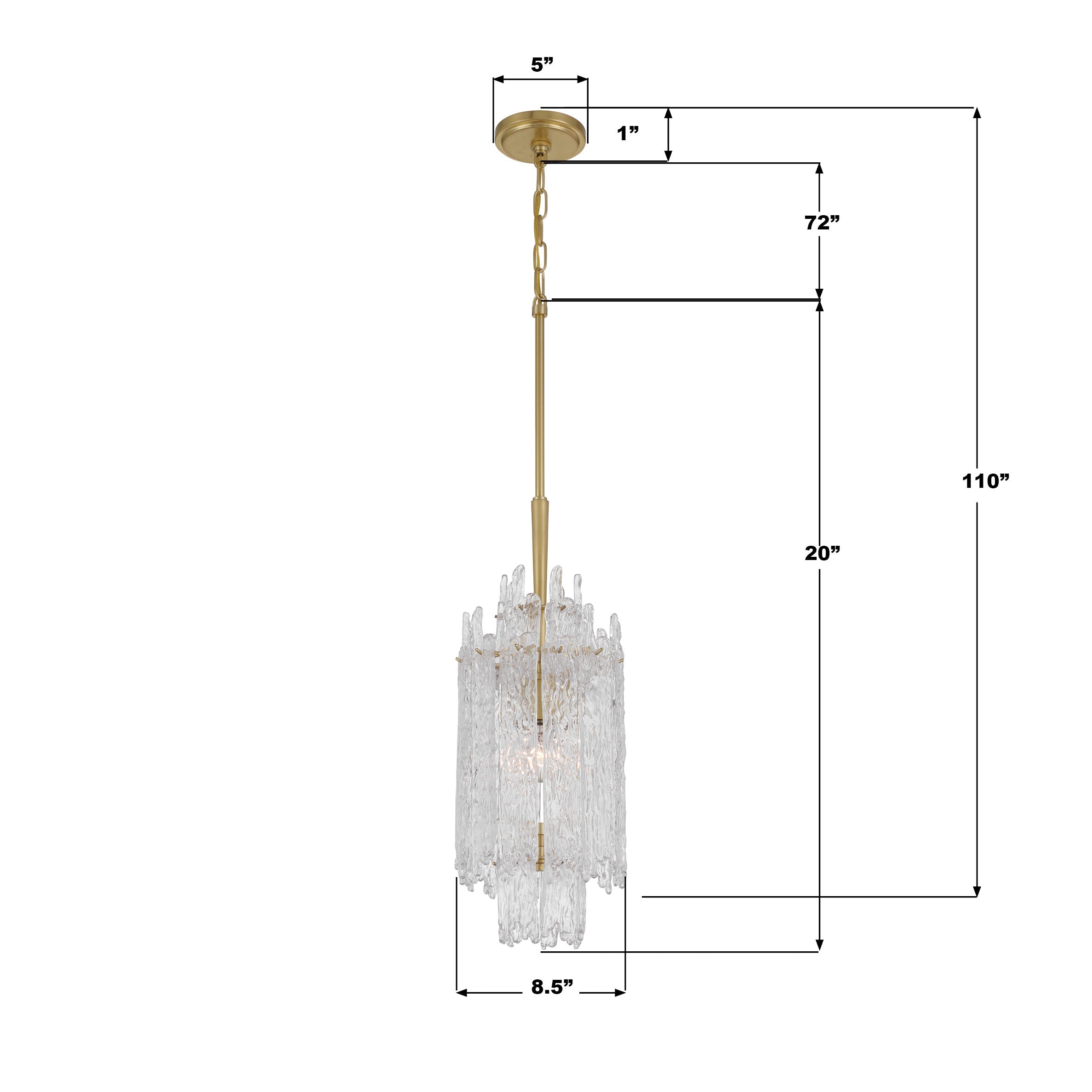 Libby Langdon Ackerly 1 Light Pendant