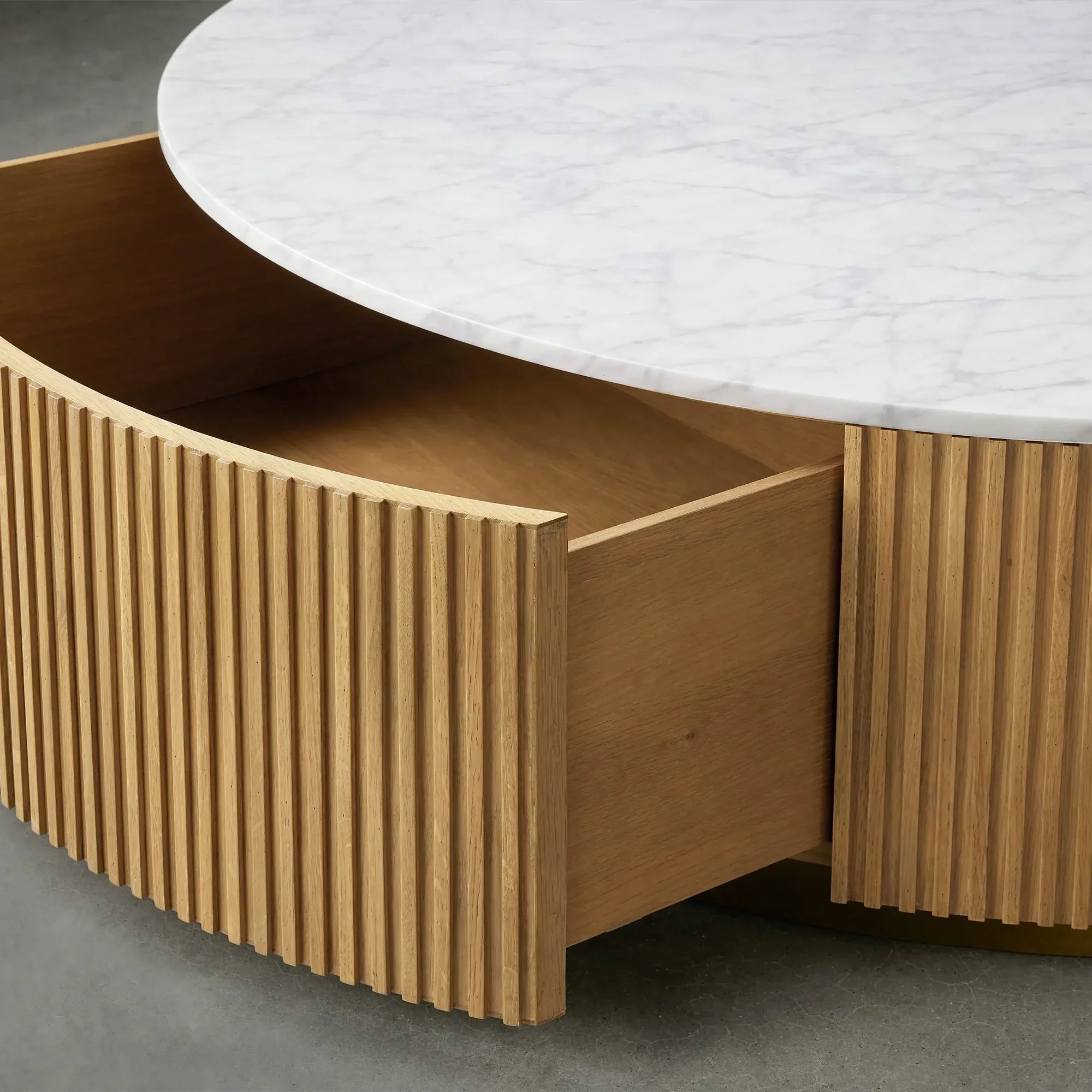 Finn Round Storage Coffee Table