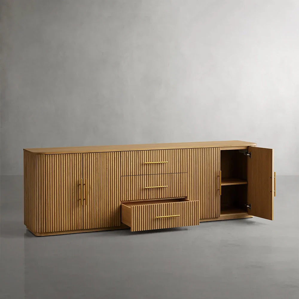 Finn Wood Sideboard with Drawers