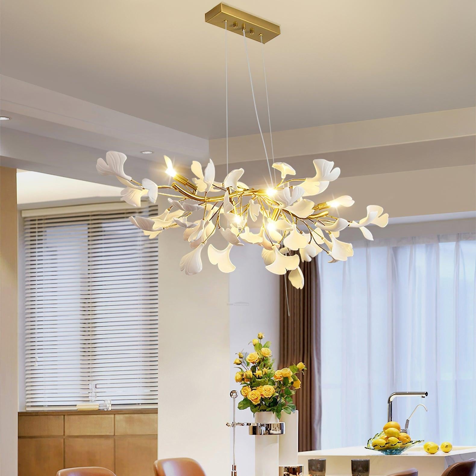 Gingko Chandelier Style D - Gingko, Gingko Chandelier-1-Luxehomezone