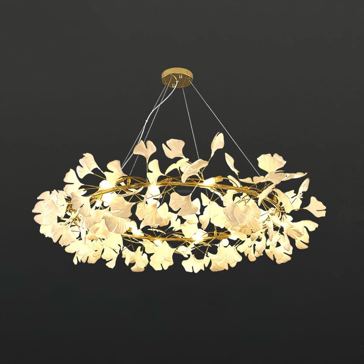 Gingko Chandelier Style O - Luxehomezone