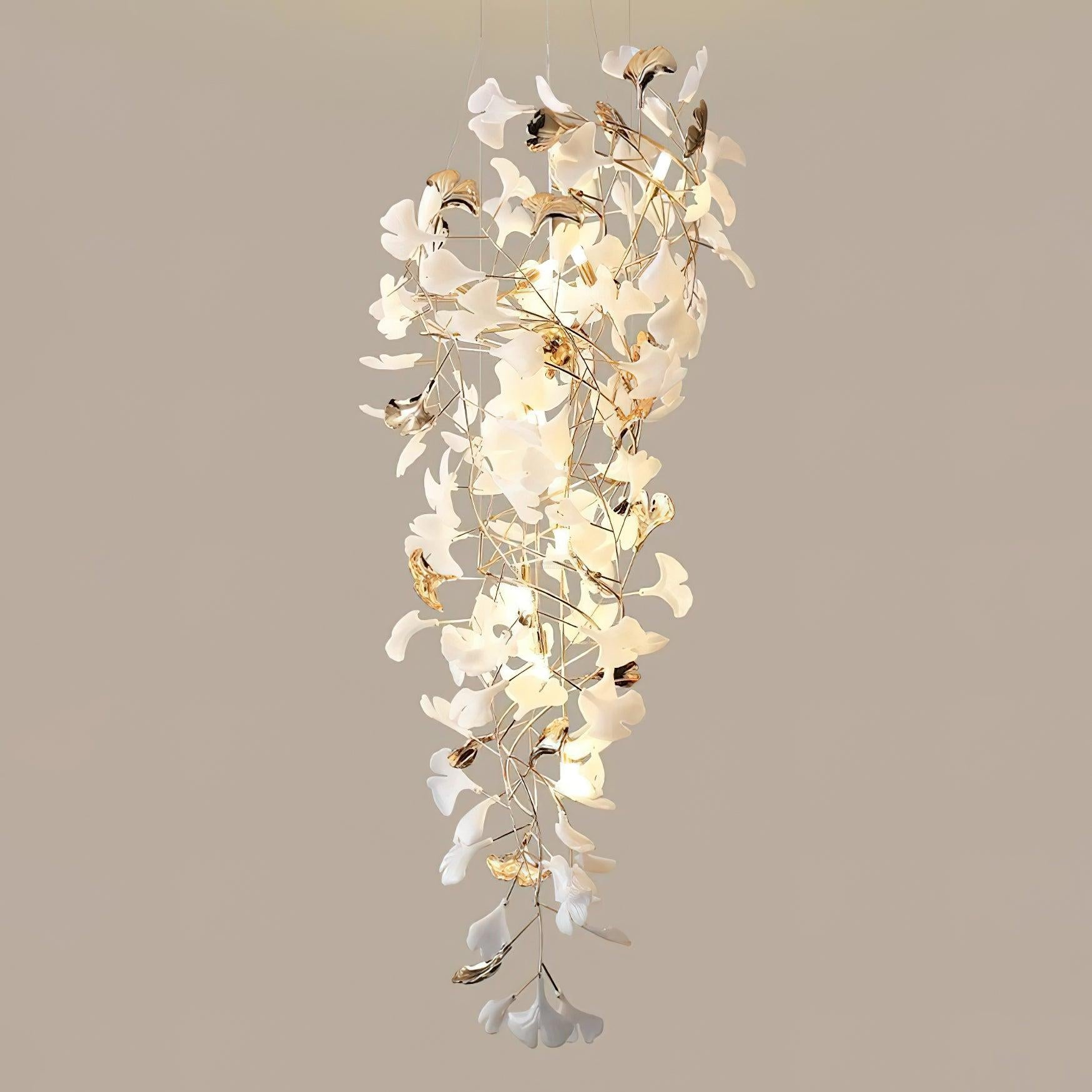 Gingko chandelier with Long Branch - Gingko, Gingko Chandelier-1-Luxehomezone