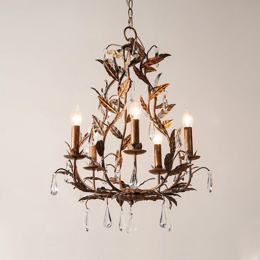 Circeo Candle Chandelier Φ 17.7″ - Candle-1-Luxehomezone