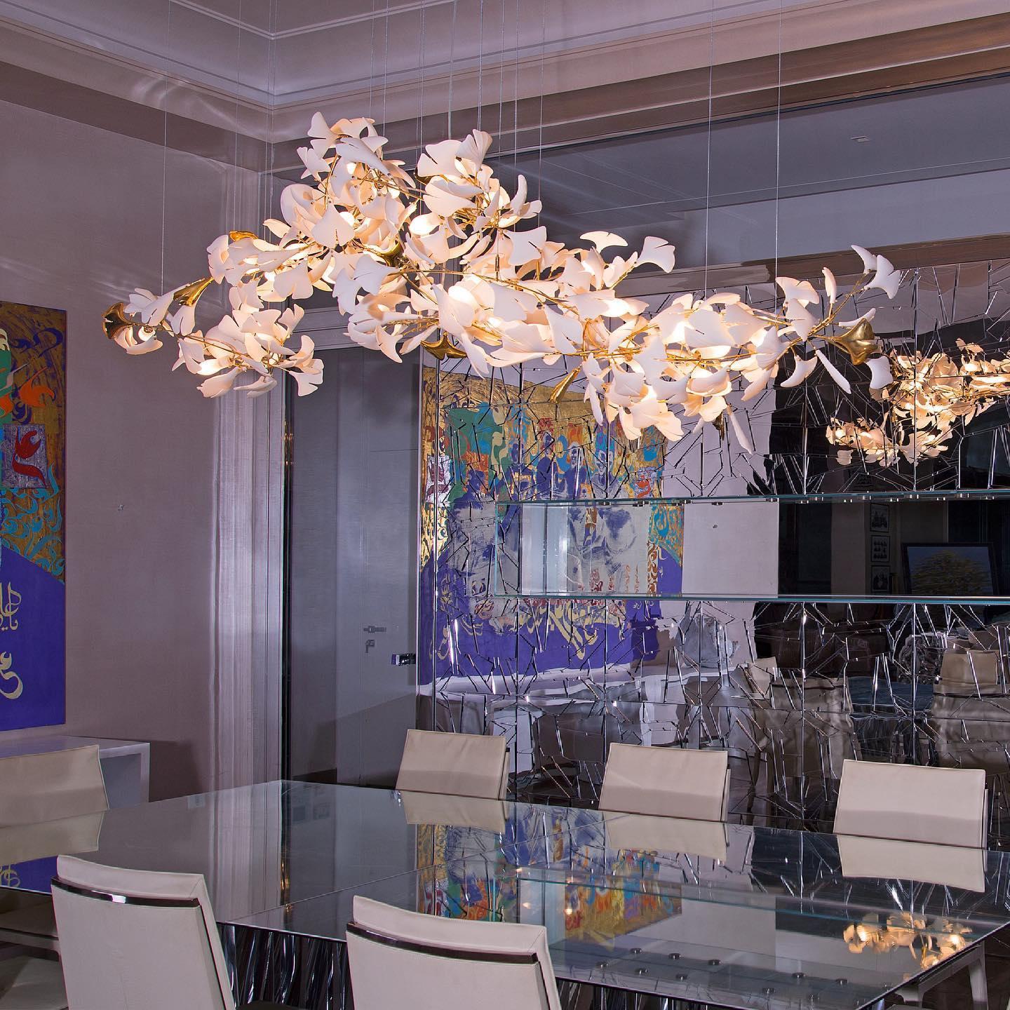 Gingko Chandelier Style E - Luxehomezone