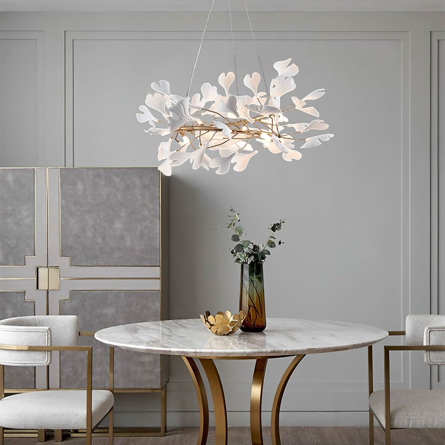 Gingko Chandelier Style U - Luxehomezone