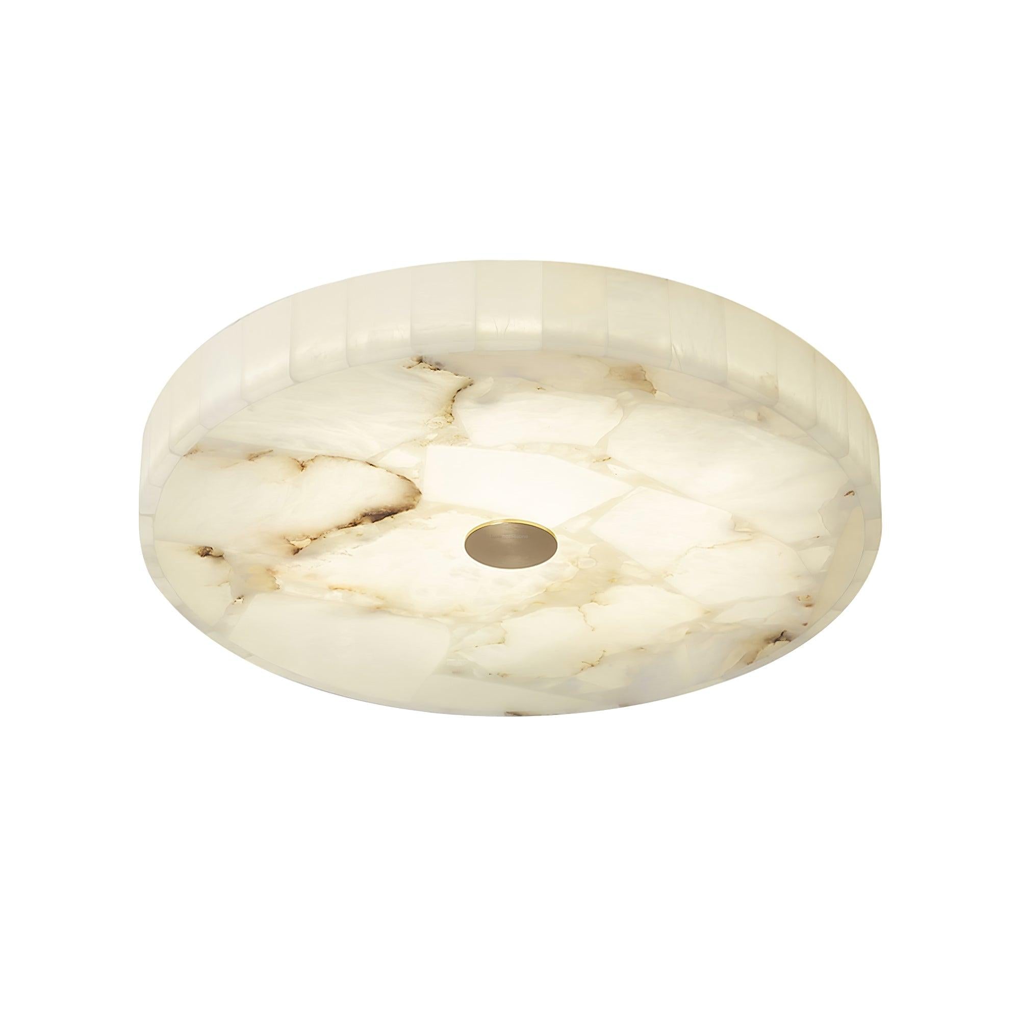 Round Alabaster Ceiling Lamp - Alabaster-1-Luxehomezone