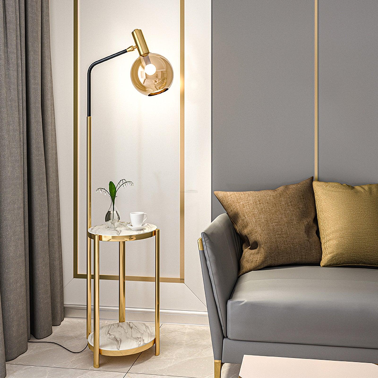 Teamson Home Floor Lamp  W 15.7″ - Unknown-1-Luxehomezone