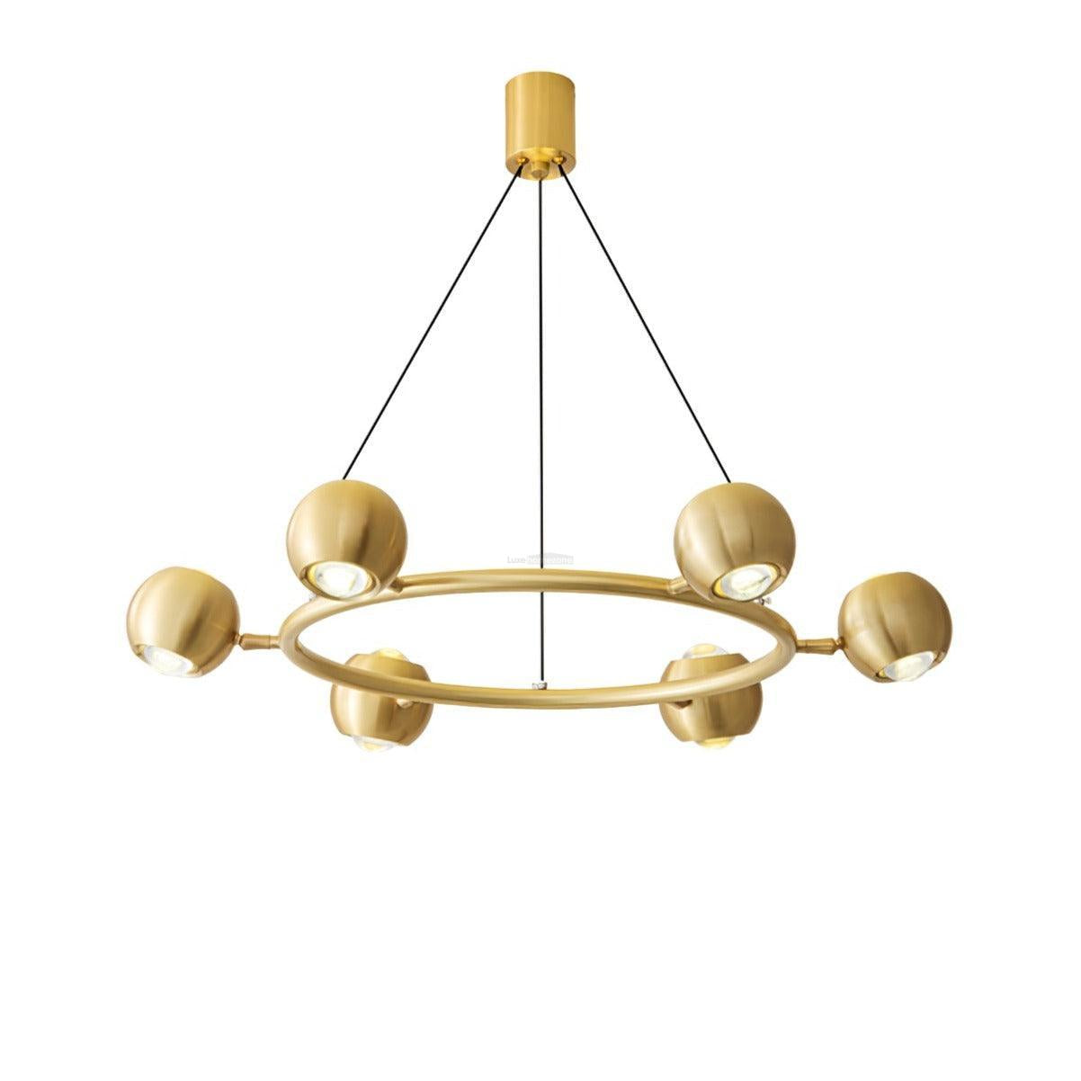 Callisto Chandelier ∅ 21.7″ - Marshmallow-1-Luxehomezone