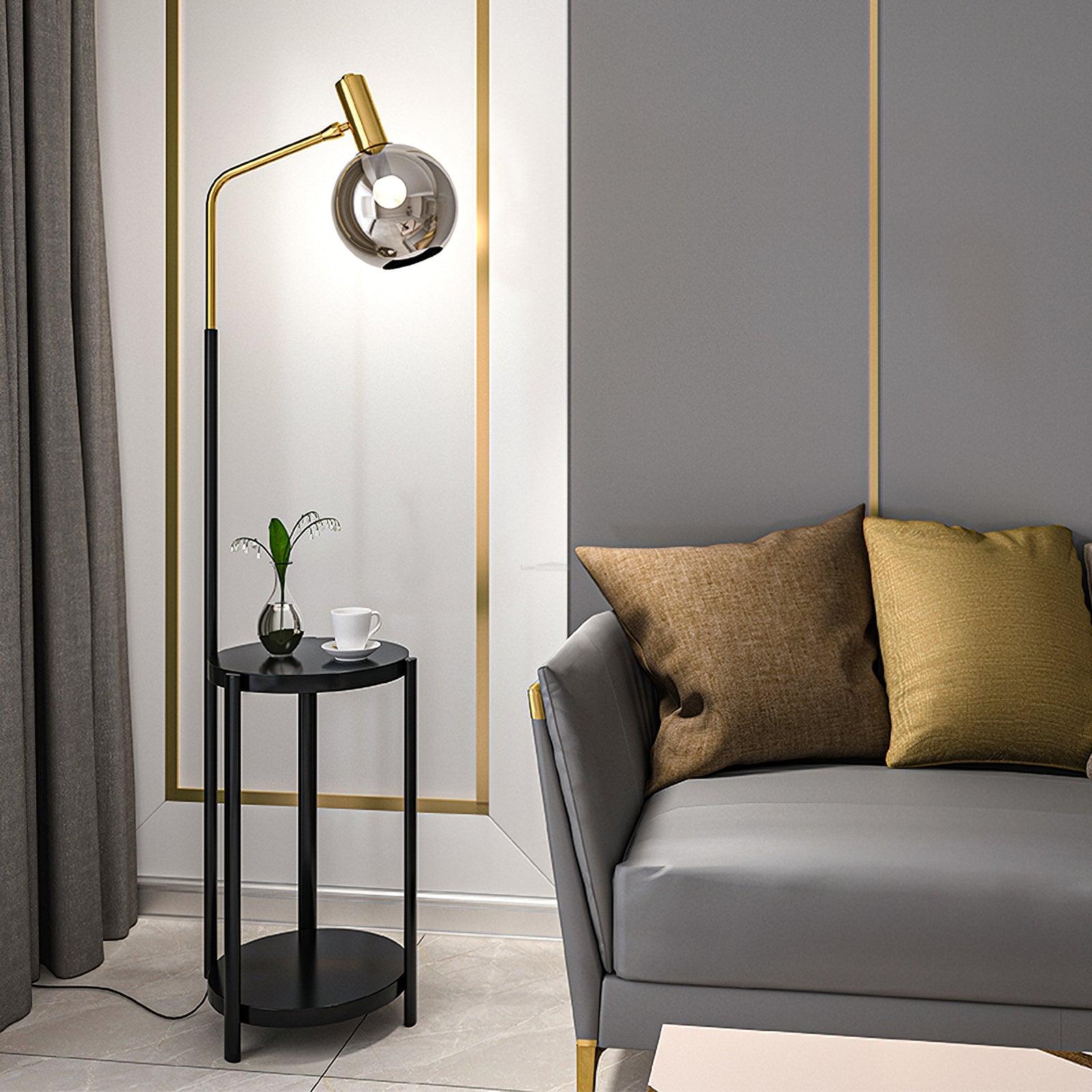 Teamson Home Floor Lamp  W 15.7″ - Unknown-1-Luxehomezone