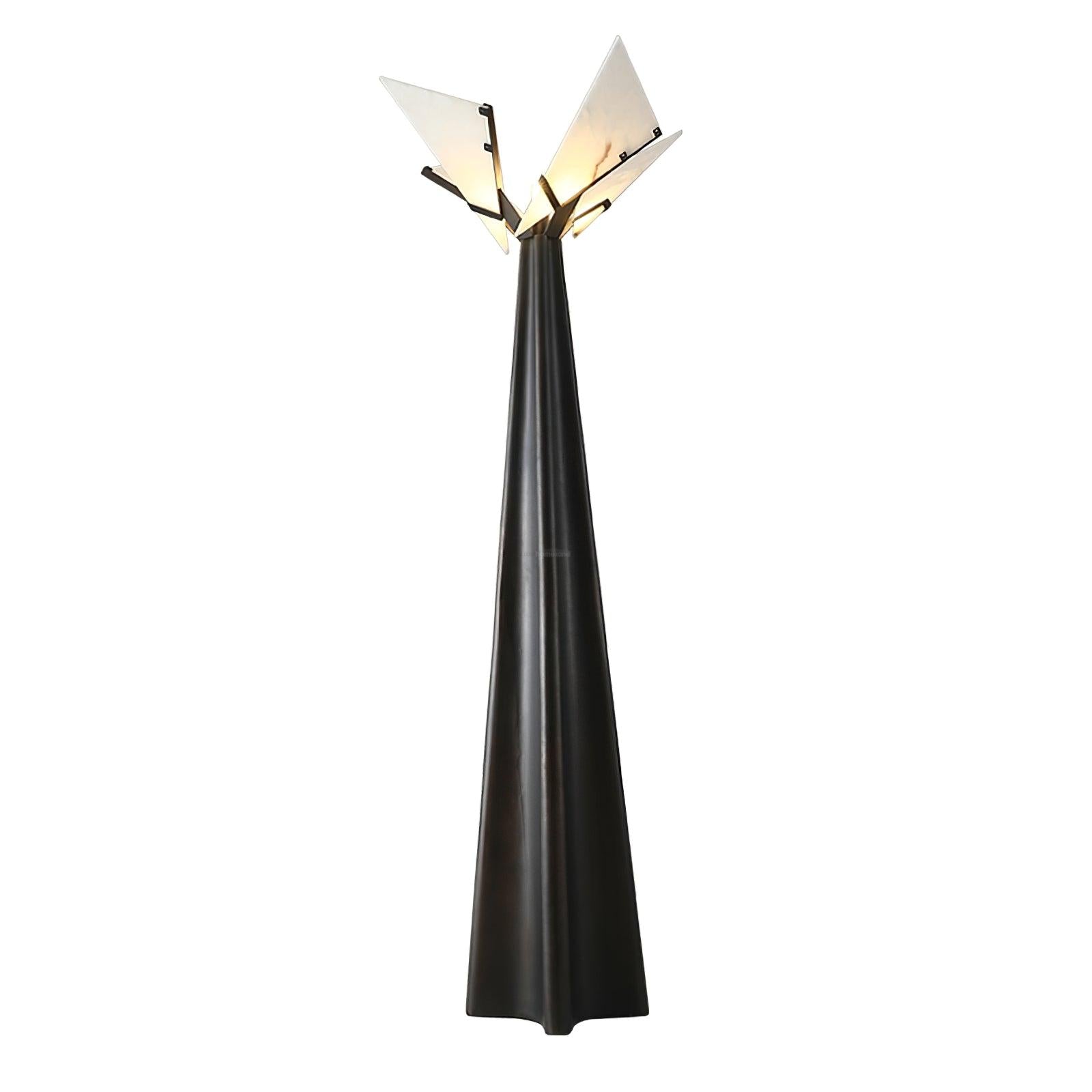 Religieuse Alabaster Floor Lamp - Alabaster-1-Luxehomezone