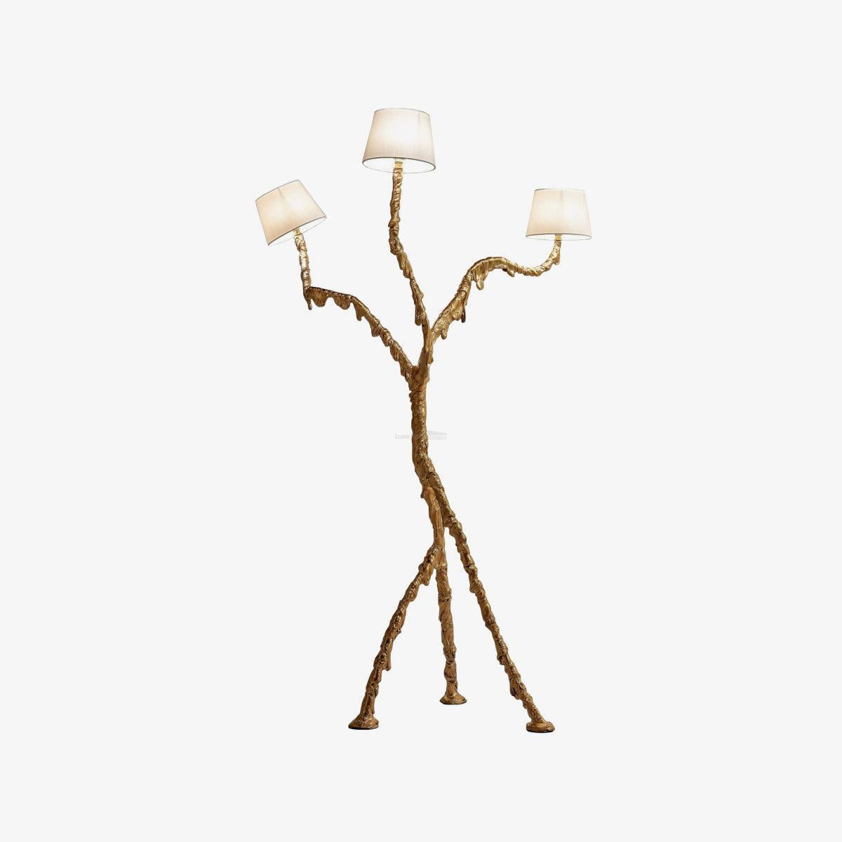 Ines Floor Lamp ∅ 31.5″ - Drapery-1-Luxehomezone