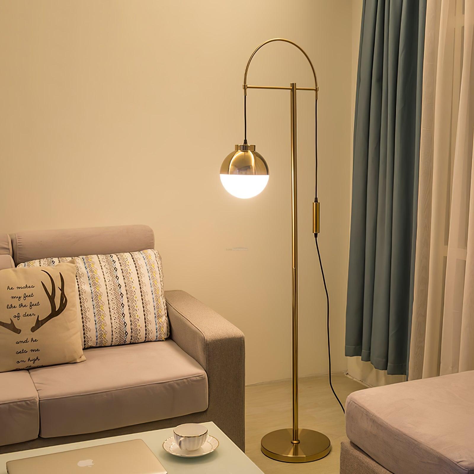 Waterloo Floor Lamp  ∅ 15.7″ - Luxehomezone