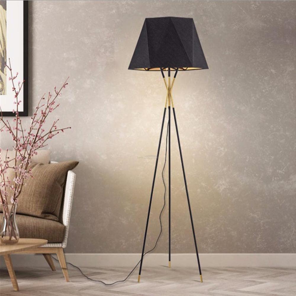 Solitaire Floor Lamp ∅ 21.7″ - Geometry-1-Luxehomezone