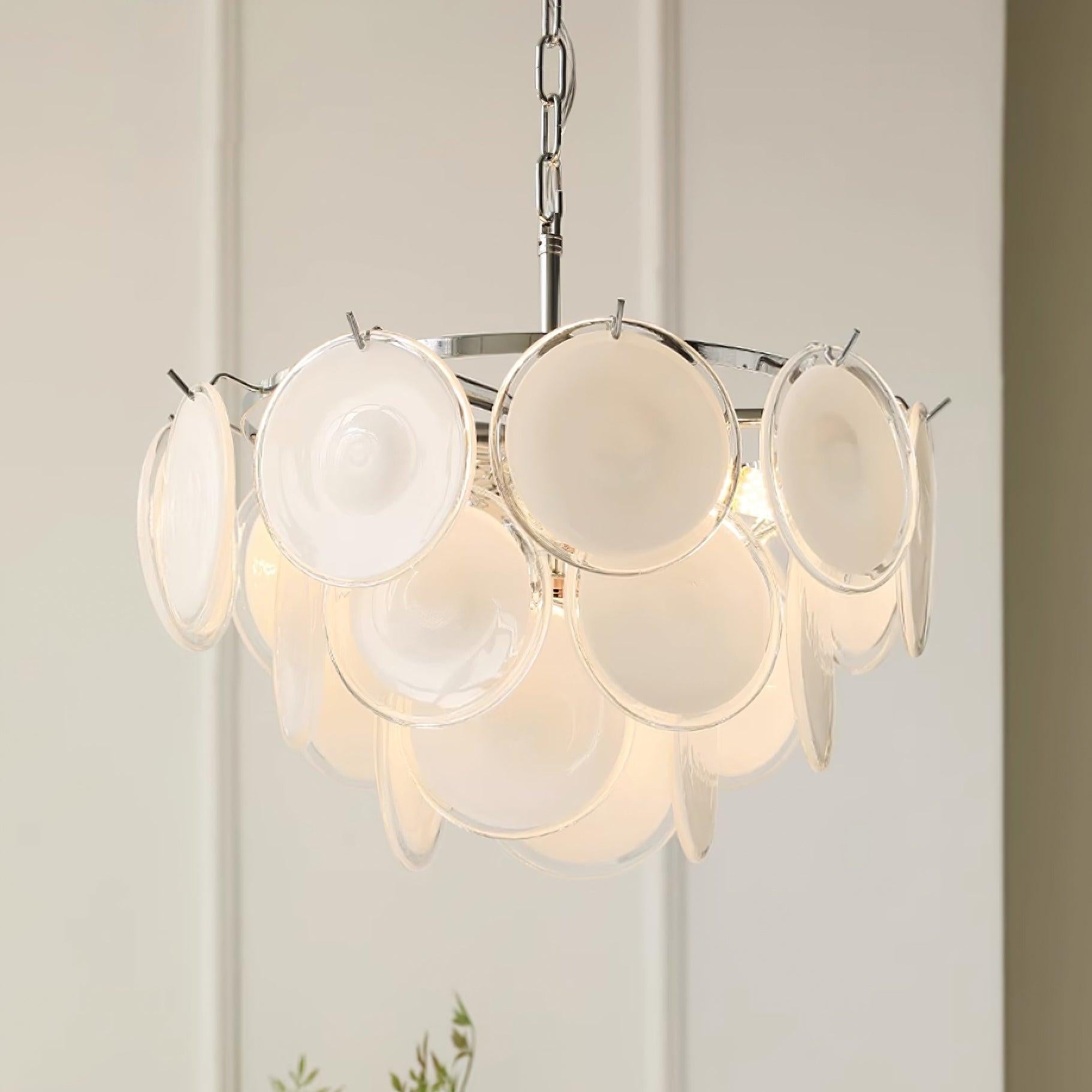 Bettina Murano Chandelier  ∅ 19.6″ - Cylinder-1-Luxehomezone